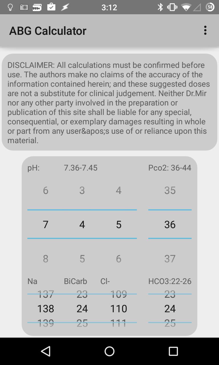 ABG Calculator