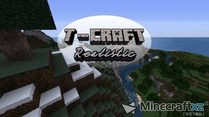 Realistisches Ressourcenpaket T-Craft Realistic Resource Pack