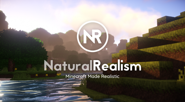 Pacote de material de realismo natural real