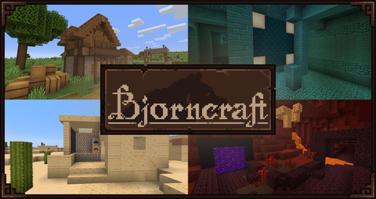 Bjorncraft | Minecraft 1.15.2/1.14.4 Paket Sumber Daya