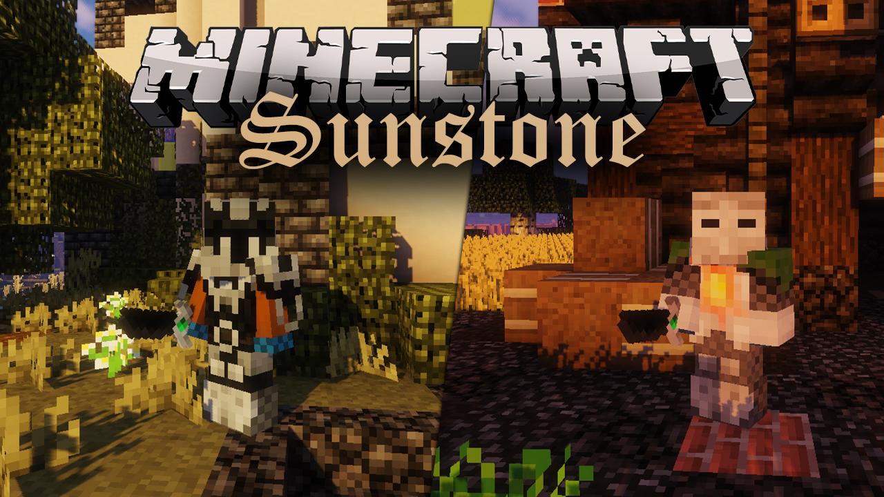 حزمة موارد Minecraft Sunstone