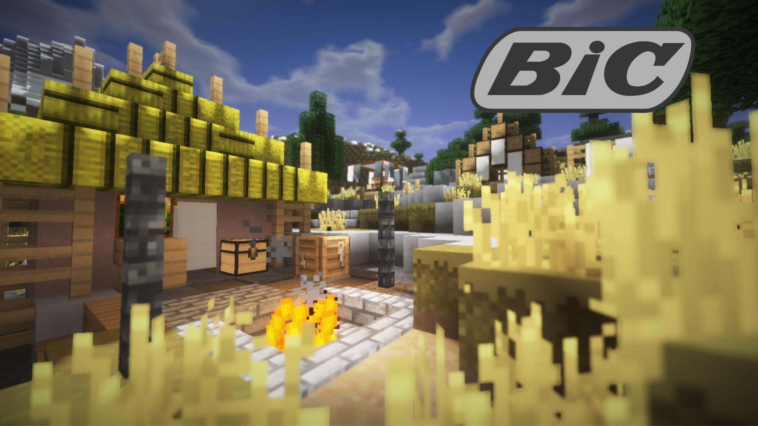 Paquete de recursos Bic de Minecraft