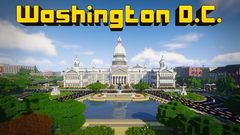 ดาวน์โหลดแพ็คเกจแผนที่ Minecraft Washington DC