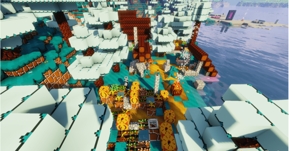 Minecraft Super Mario Materialpaket