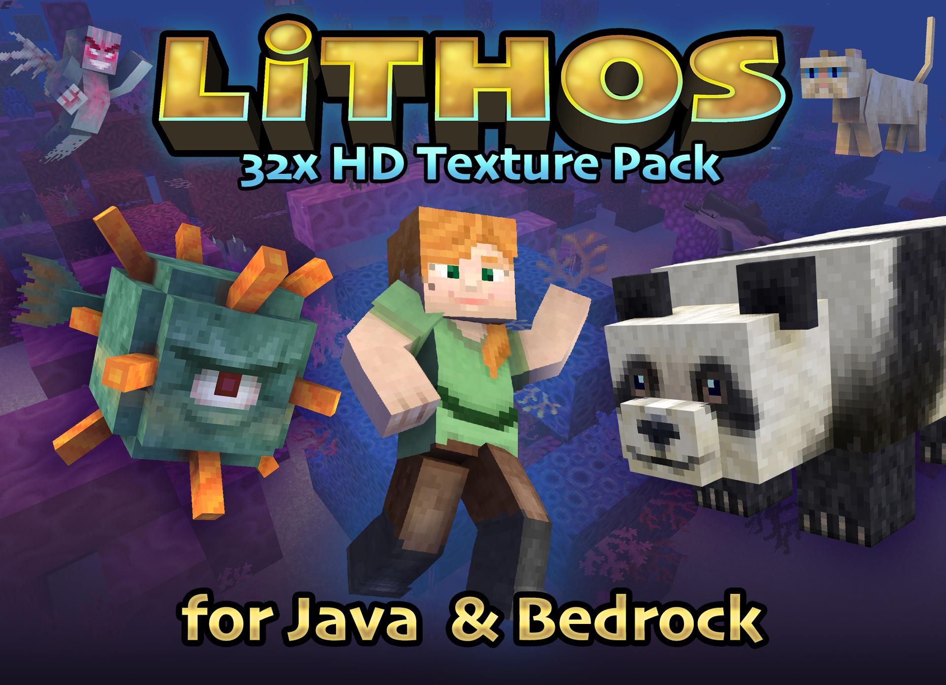 Minecraft Lithos:Core Material Pack | 32x | 1.6-1.19
