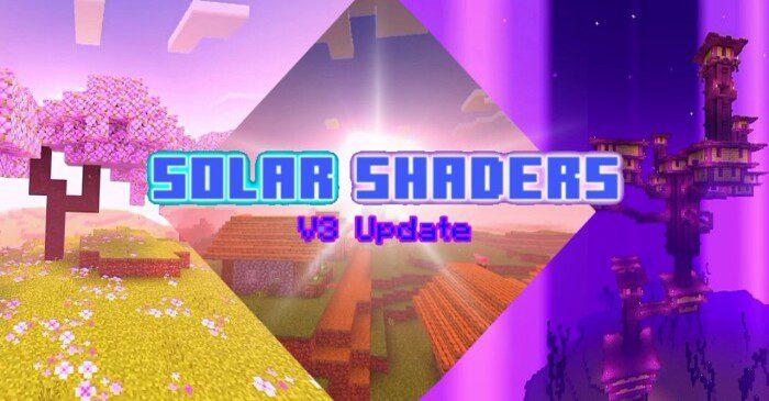 Minecraft Light и Shadow Solar Shader (1.20) McPe/Bedrock