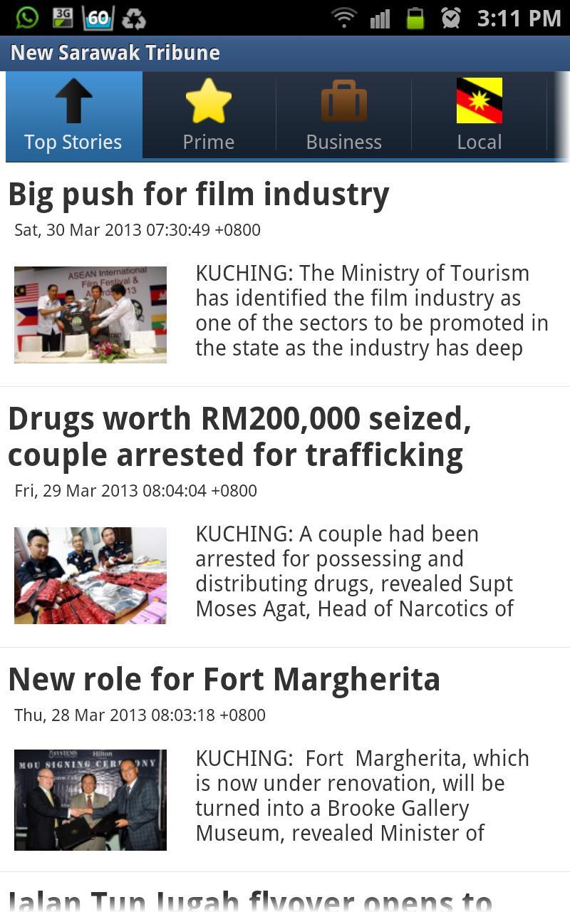 New Sarawak Tribune