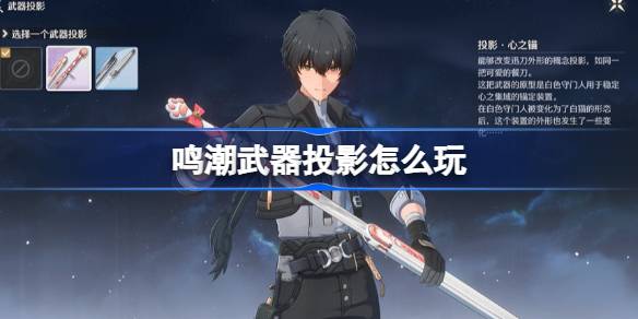 ミンチャオの武器の投影方法