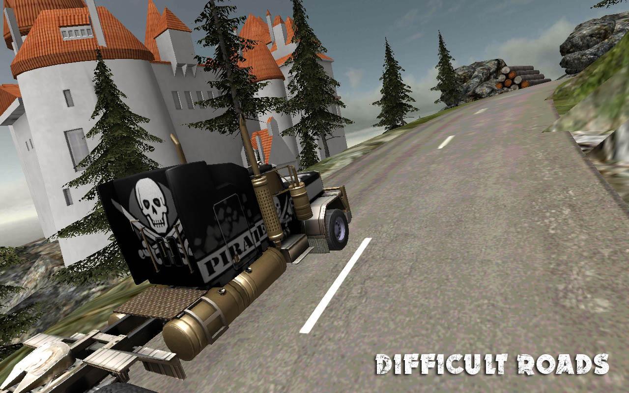 Racing Truck Hill Climbing