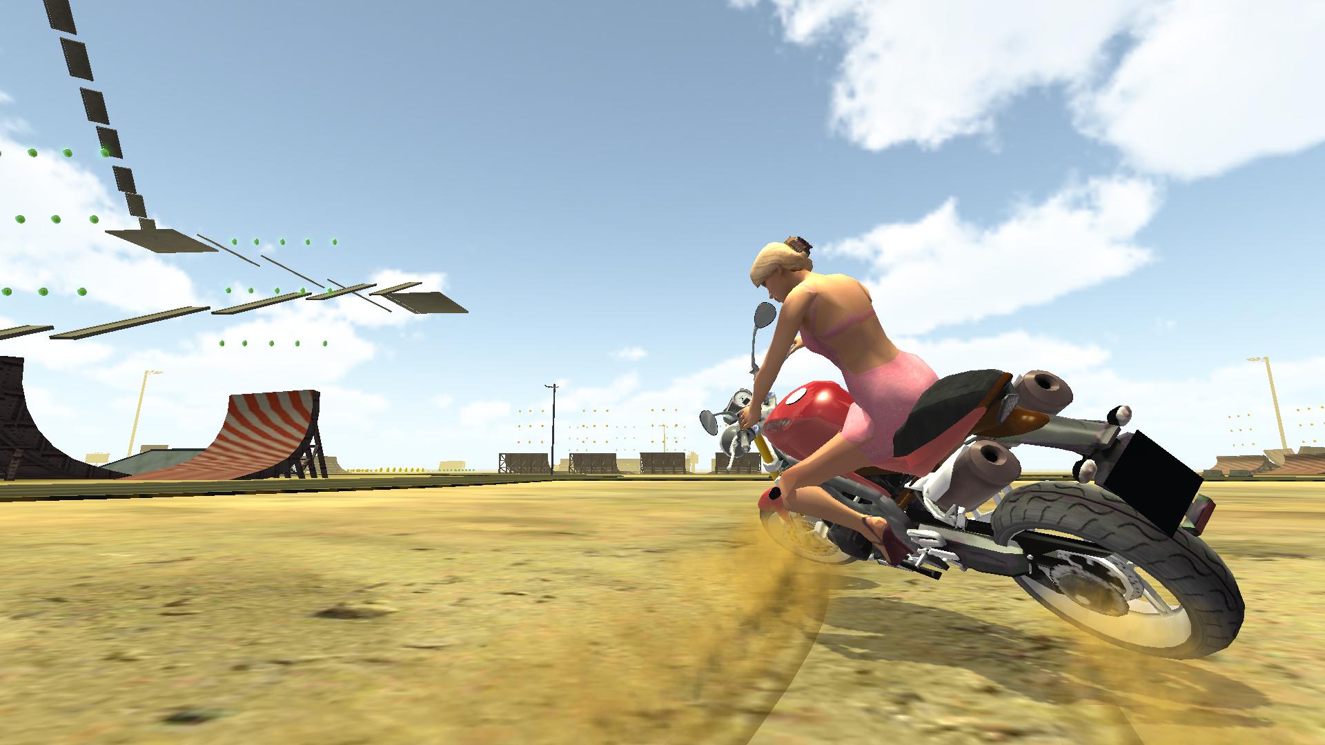 Freestyle Motorcycle Driver