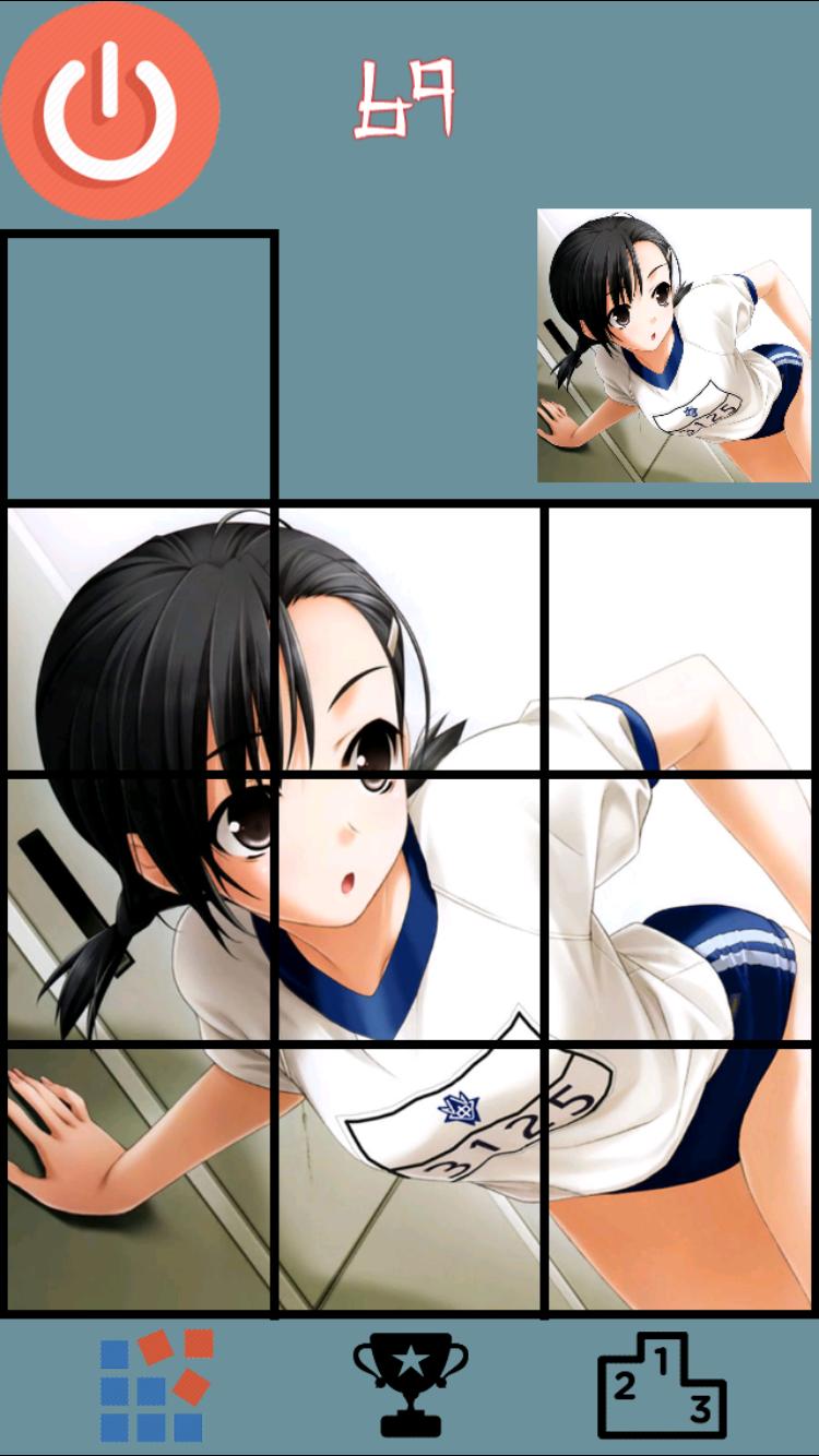 Tile Puzzle - Anime Girls