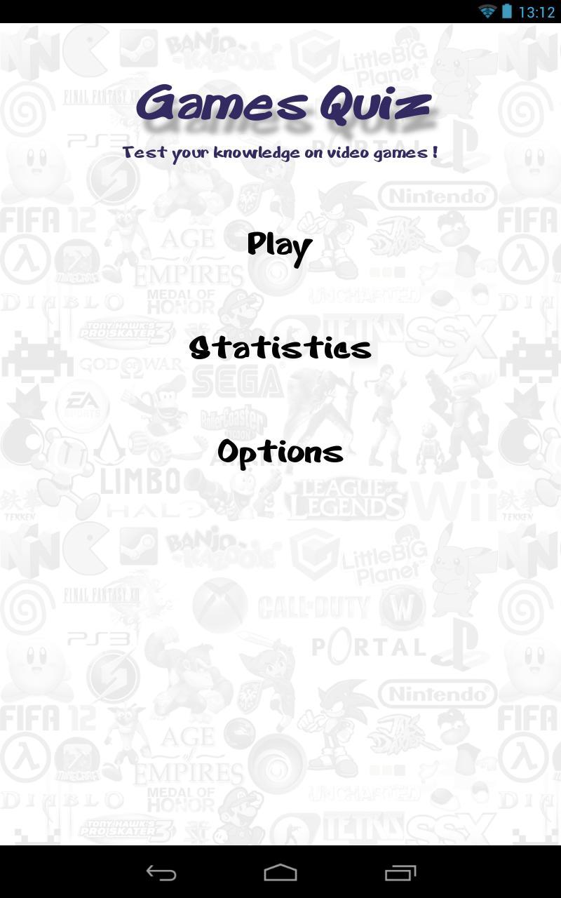 Games Quiz