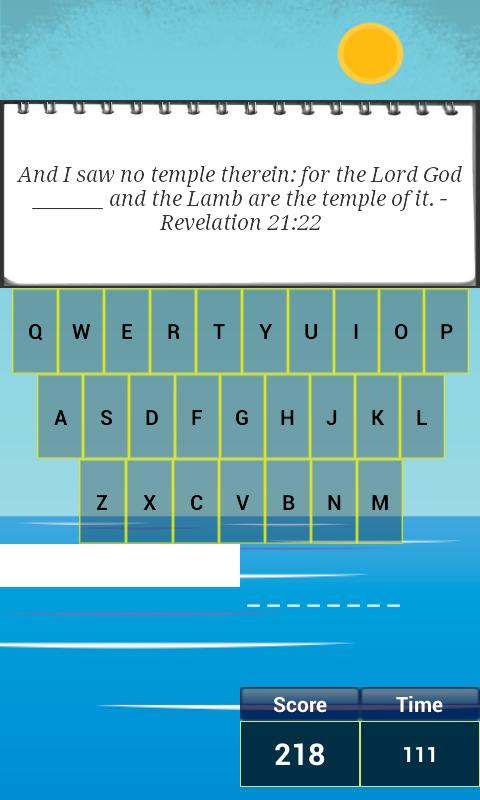 Biblical Sentence