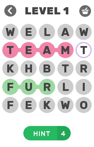 Puzzle Words English