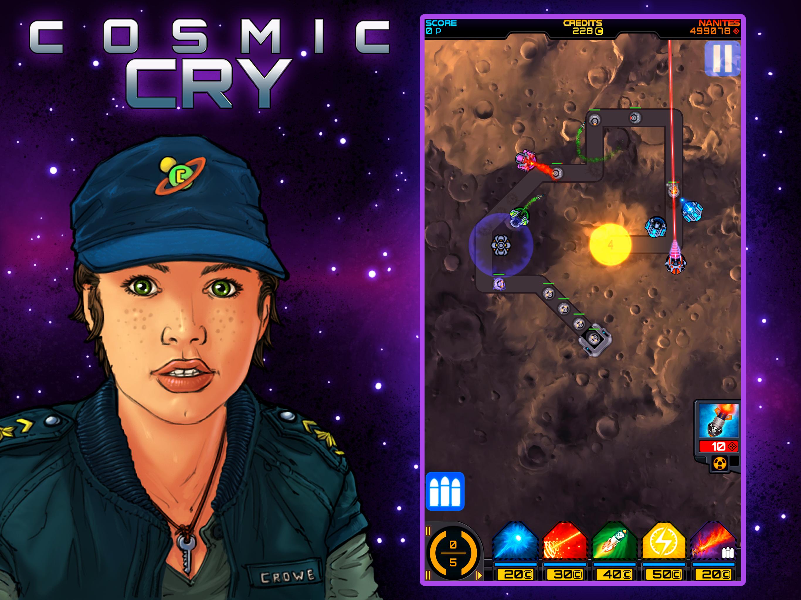 Cosmic Cry - Tower Defense Action Strategy Game TD (Unreleased)