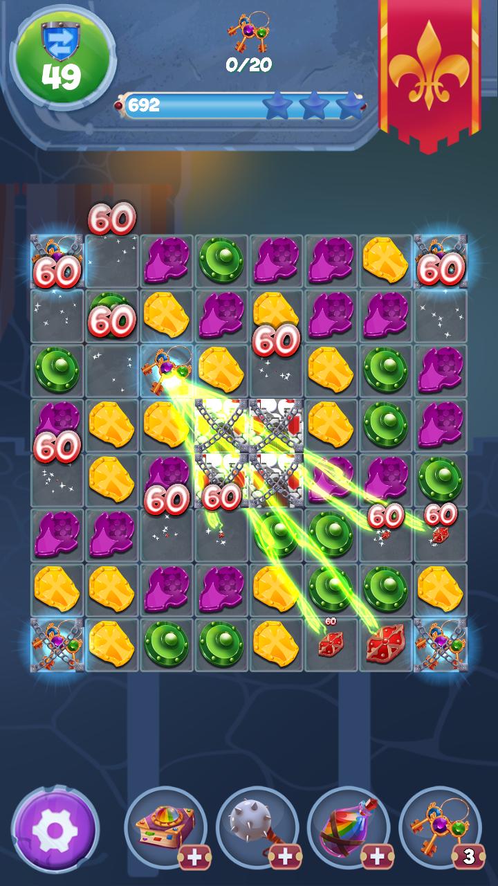 Castle Crush Match 3 Heroes