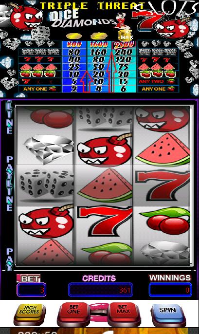 Triple 3  Diamond Free SLOTS