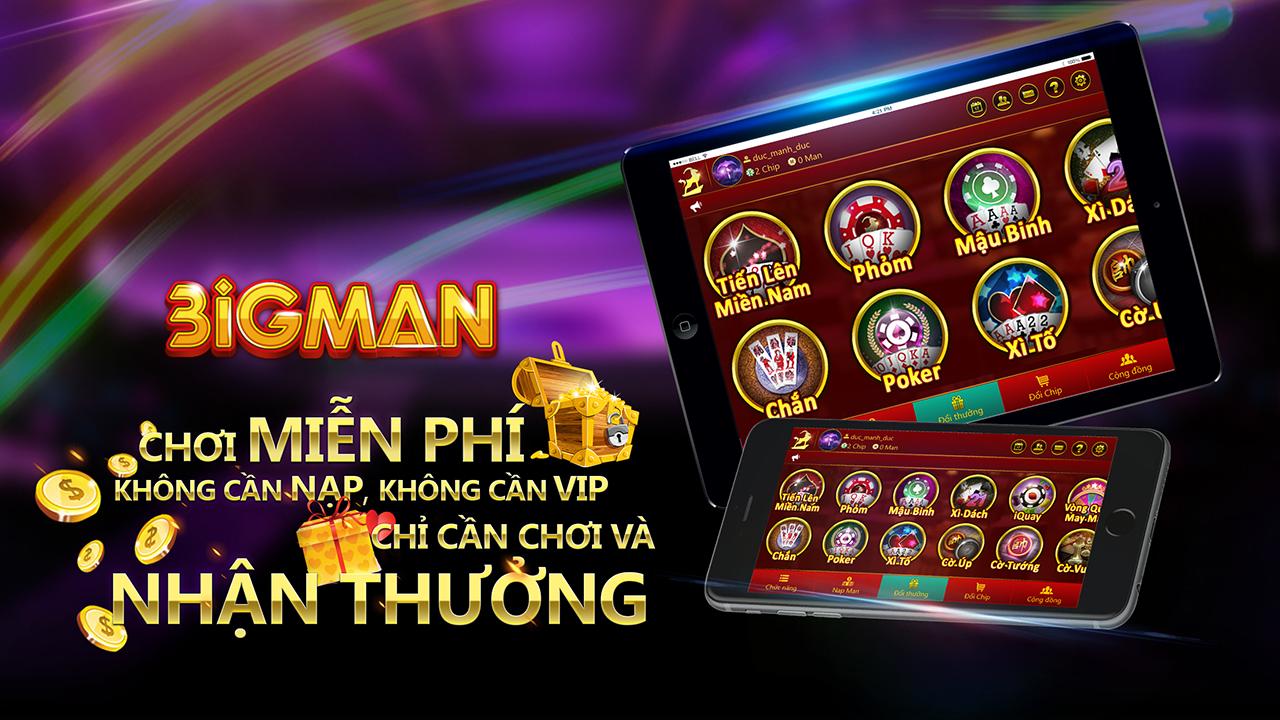 Game Bai Doi Thuong - Big Man