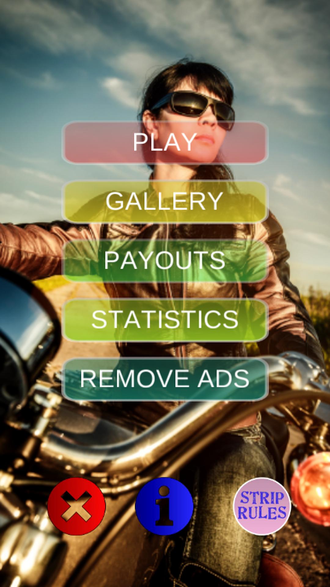 Adult Sexy Custom Bike Poker
