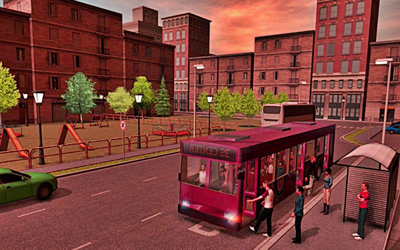 Bus Traffic City Racer 3D Free