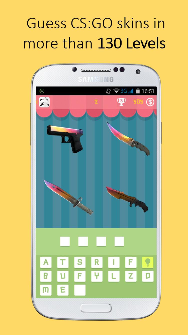 4 Pics 1 Skin - CS:GO app
