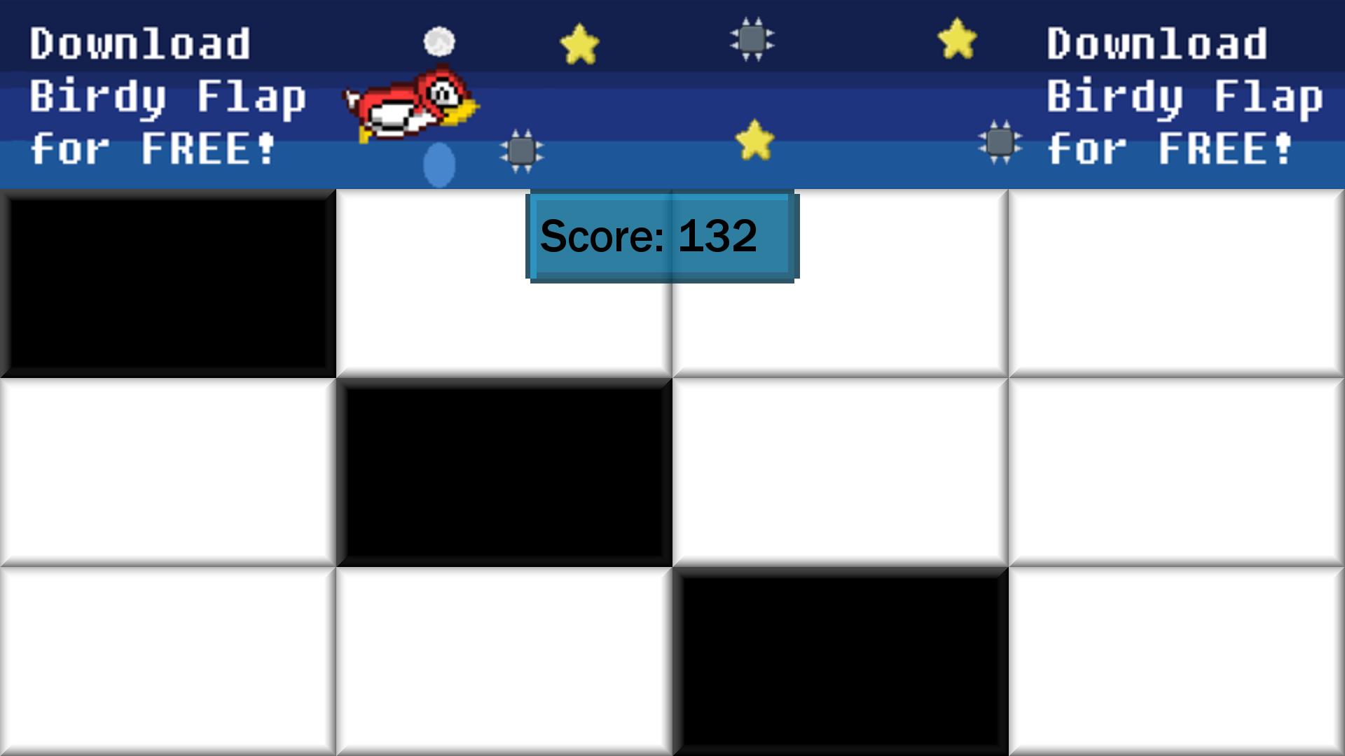 Avoid The White Tiles!